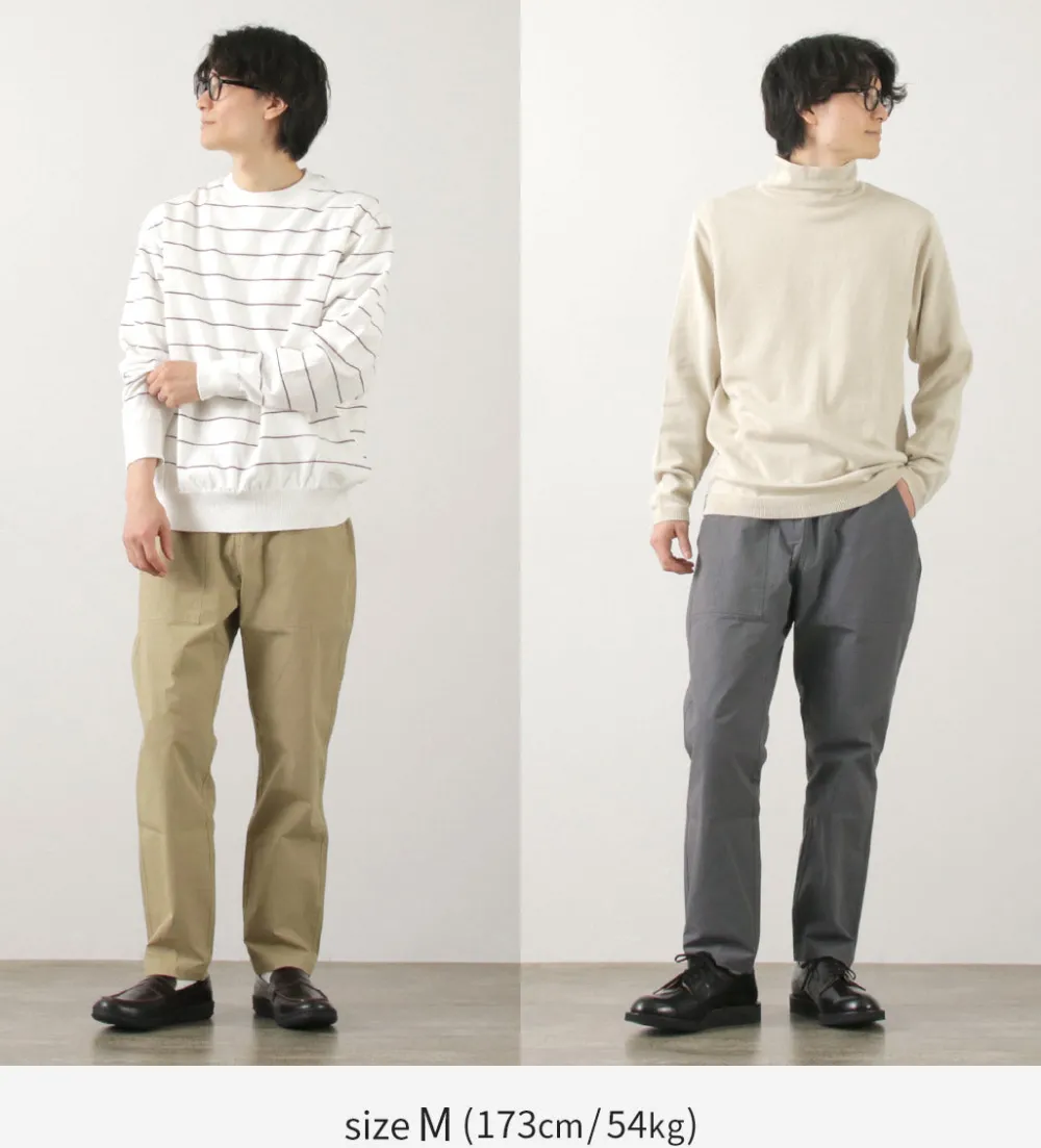 RE MADE IN TOKYO JAPAN Trousers^/ Cotton Nylon Easy Slacks