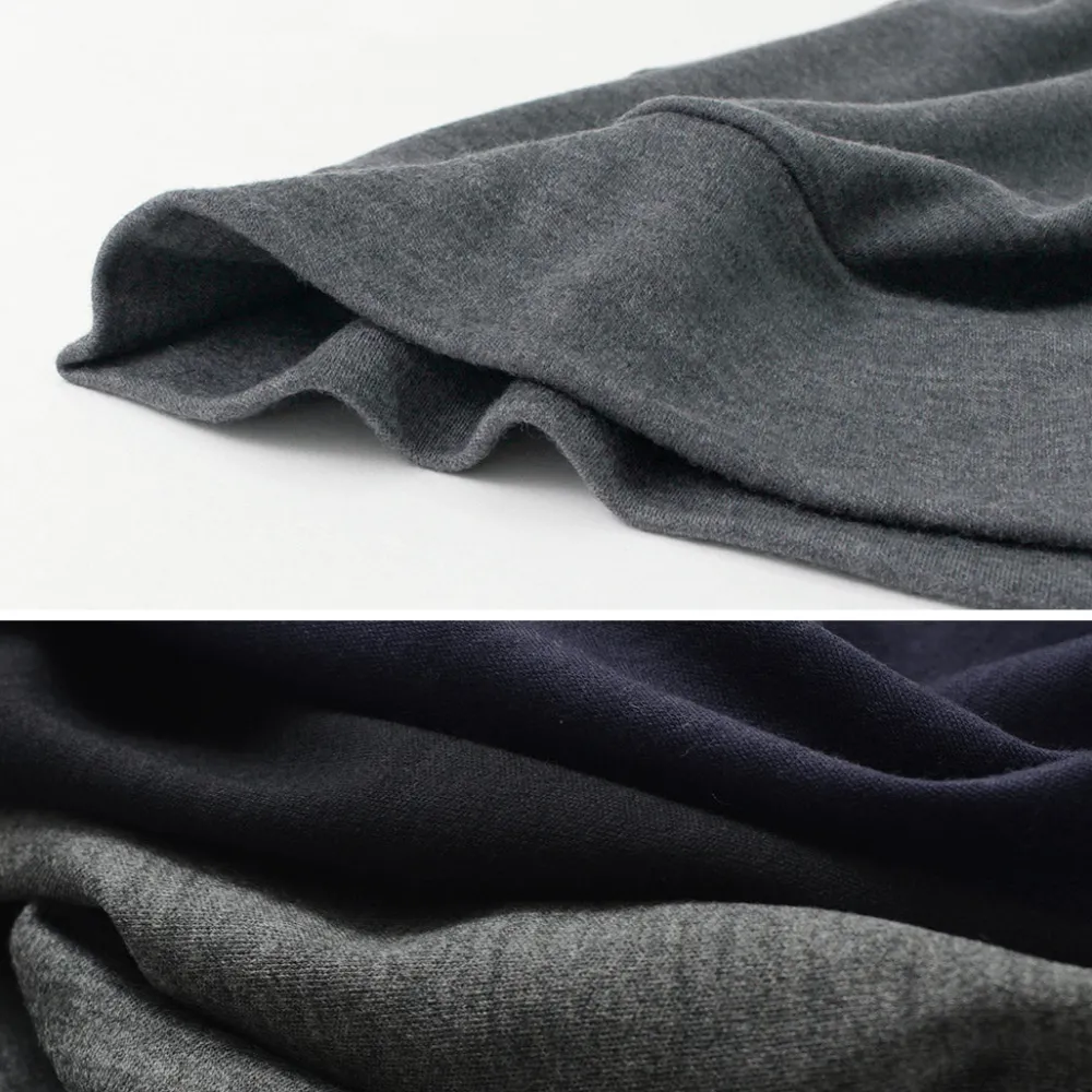 RE MADE IN TOKYO JAPAN Knits^/ Dress Wool Jersey Turtleneck
