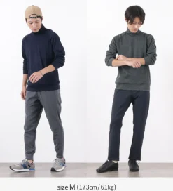 RE MADE IN TOKYO JAPAN Knits^/ Dress Wool Jersey Turtleneck