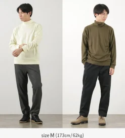 RE MADE IN TOKYO JAPAN Knits^/ Dress Wool Jersey Turtleneck