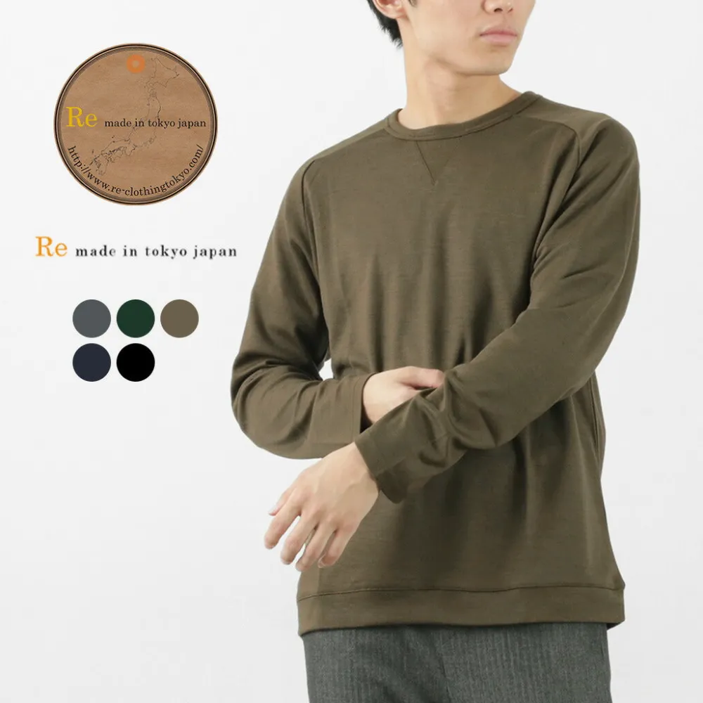 RE MADE IN TOKYO JAPAN Knits^/ Dress Wool Knit Crew Neck