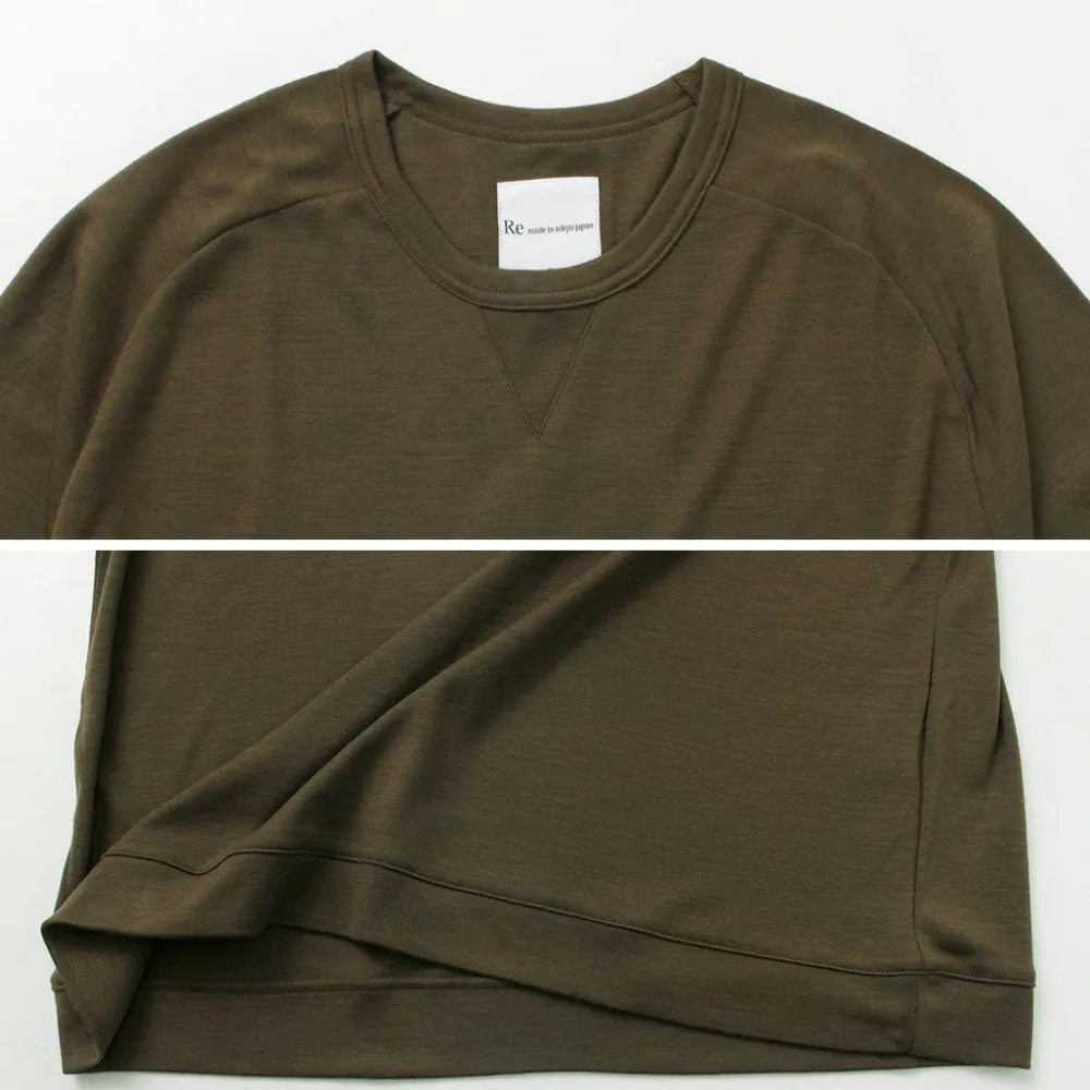 RE MADE IN TOKYO JAPAN Knits^/ Dress Wool Knit Crew Neck