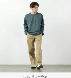 RE MADE IN TOKYO JAPAN T-Shirts^/ Dress organic T-shirt L/S