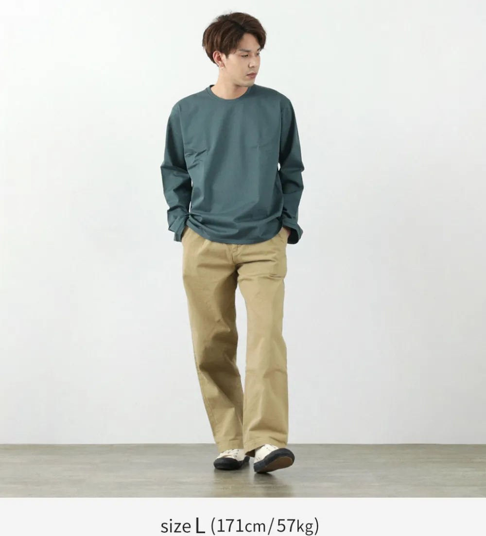 RE MADE IN TOKYO JAPAN T-Shirts^/ Dress organic T-shirt L/S