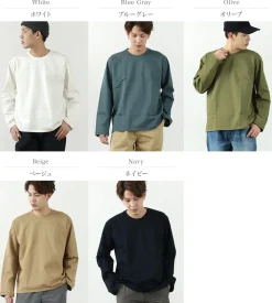RE MADE IN TOKYO JAPAN T-Shirts^/ Dress organic T-shirt L/S