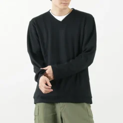 RE MADE IN TOKYO JAPAN Knits^/ Dress Wool Knit V-Neck