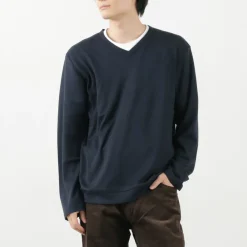 RE MADE IN TOKYO JAPAN Knits^/ Dress Wool Knit V-Neck