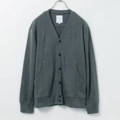 RE MADE IN TOKYO JAPAN Cardigans^/ Dress Wool Knit Round Cut Cardigan