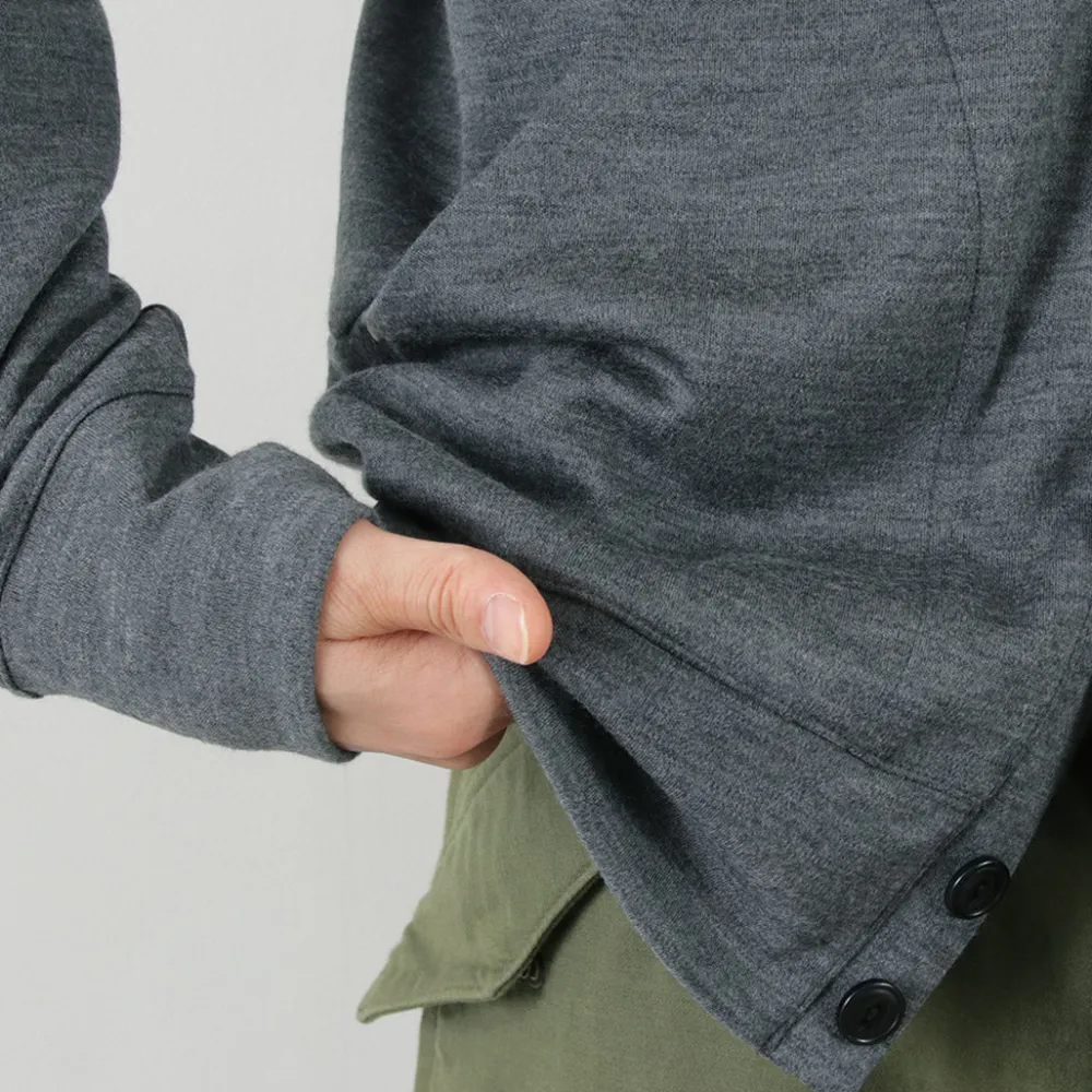 RE MADE IN TOKYO JAPAN Cardigans^/ Dress Wool Knit Round Cut Cardigan