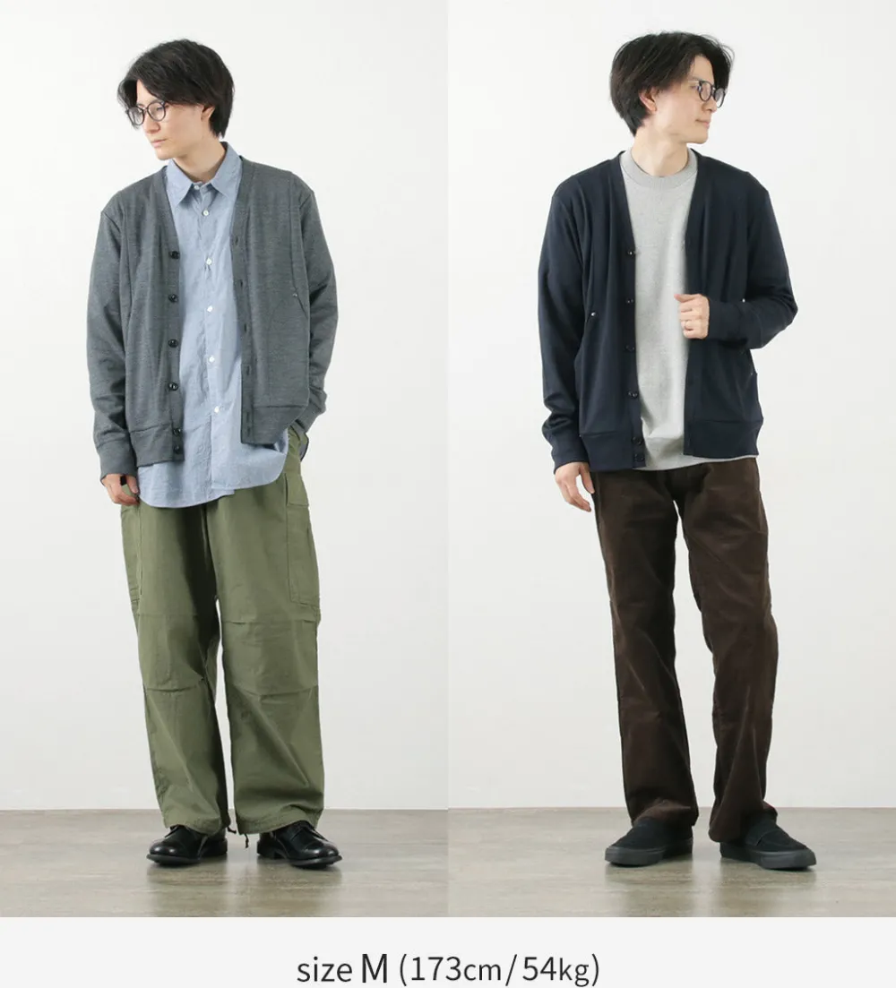 RE MADE IN TOKYO JAPAN Cardigans^/ Dress Wool Knit Round Cut Cardigan
