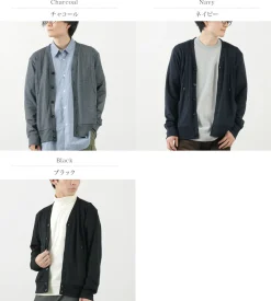 RE MADE IN TOKYO JAPAN Cardigans^/ Dress Wool Knit Round Cut Cardigan