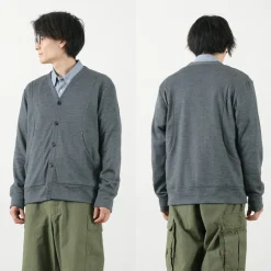 RE MADE IN TOKYO JAPAN Cardigans^/ Dress Wool Knit Round Cut Cardigan