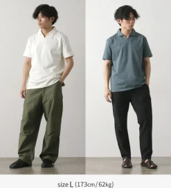 RE MADE IN TOKYO JAPAN T-Shirts^/ Dress Organic Cotton Skipper Polo Shirt