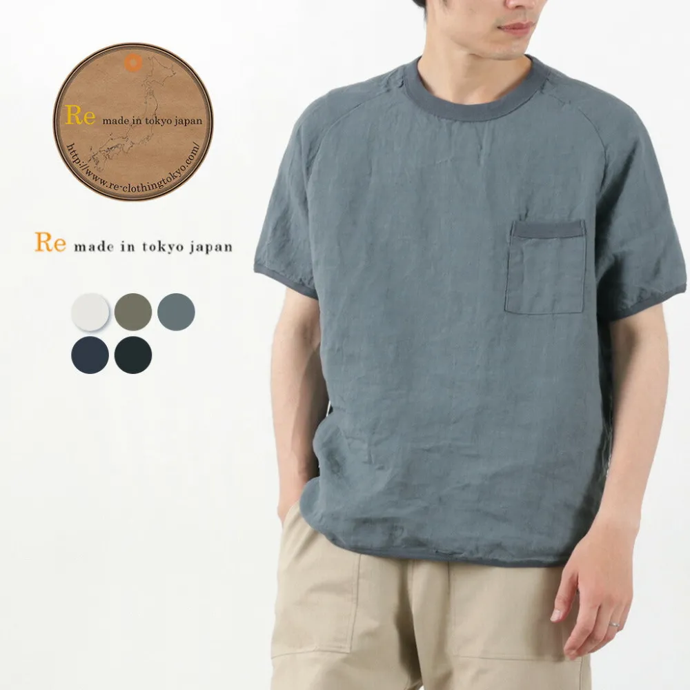 RE MADE IN TOKYO JAPAN T-Shirts^/ French Linen T-Shirt