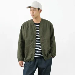 RE MADE IN TOKYO JAPAN Cardigans^/ French Linen Cardigan