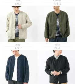 RE MADE IN TOKYO JAPAN Cardigans^/ French Linen Cardigan