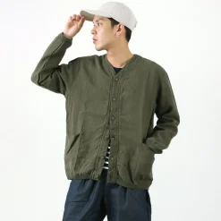 RE MADE IN TOKYO JAPAN Cardigans^/ French Linen Cardigan