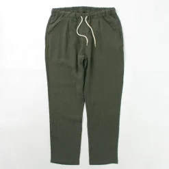 RE MADE IN TOKYO JAPAN Trousers^/ French Linen Tucked Pants
