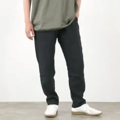 RE MADE IN TOKYO JAPAN Trousers^/ French Linen Tucked Pants