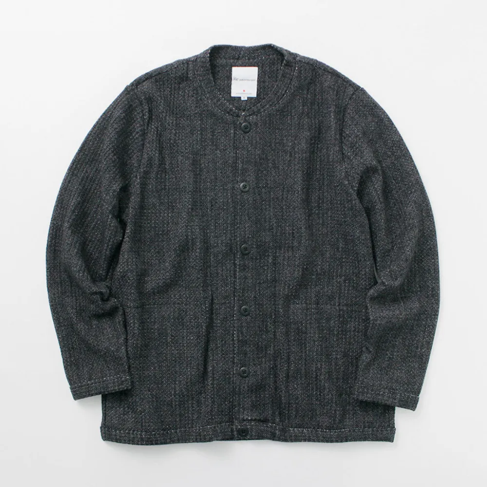 RE MADE IN TOKYO JAPAN Cardigans^/ Glen Check Fleece Cardigan