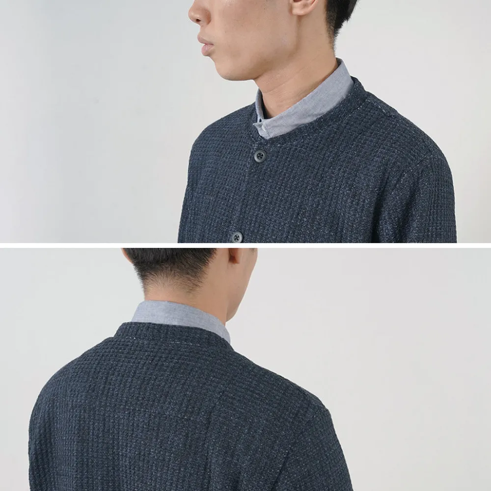 RE MADE IN TOKYO JAPAN Cardigans^/ Glen Check Fleece Cardigan