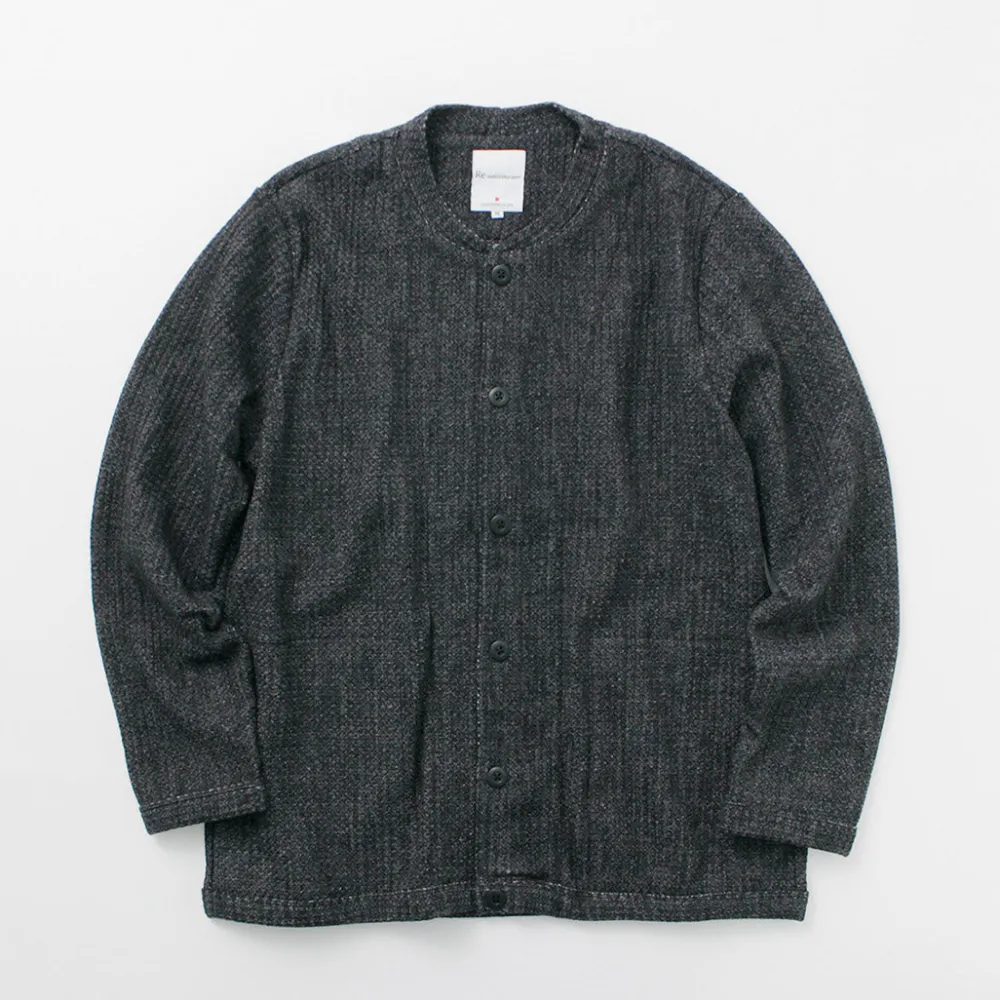 RE MADE IN TOKYO JAPAN Cardigans^/ Glen Check Fleece Cardigan