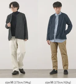 RE MADE IN TOKYO JAPAN Cardigans^/ Glen Check Fleece Cardigan