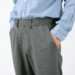 RE MADE IN TOKYO JAPAN Trousers^/ High Twist Tro Dress Easy Slacks