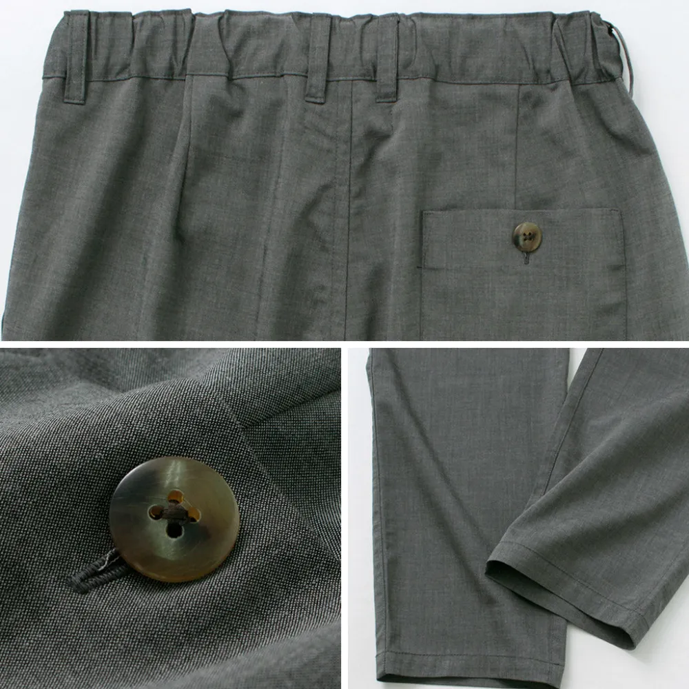 RE MADE IN TOKYO JAPAN Trousers^/ High Twist Tro Dress Easy Slacks