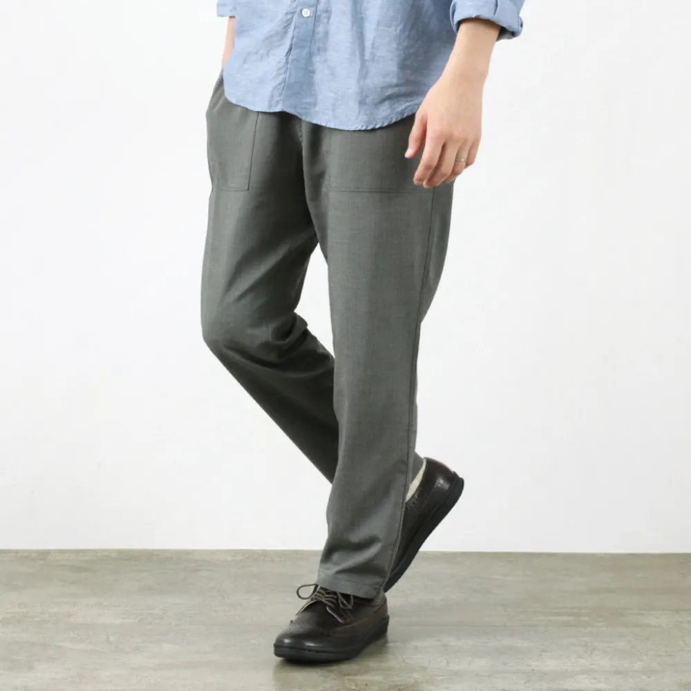 RE MADE IN TOKYO JAPAN Trousers^/ High Twist Tro Dress Easy Slacks