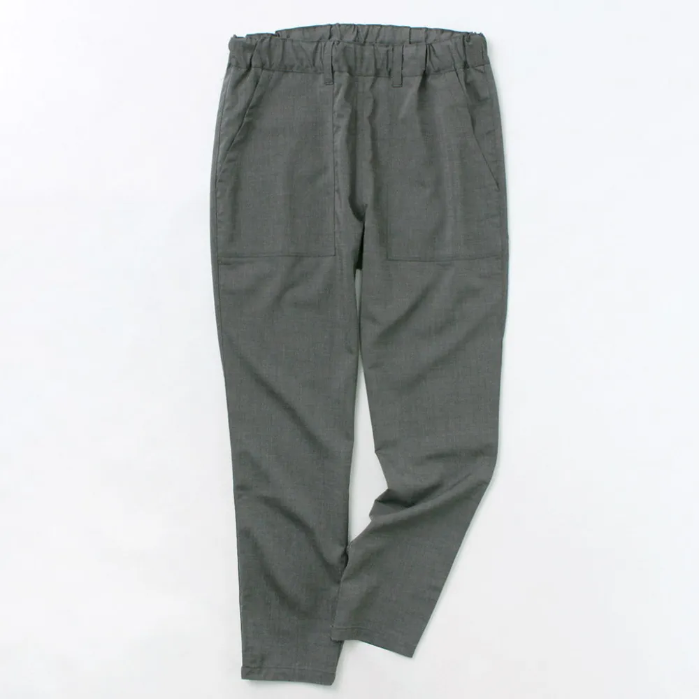 RE MADE IN TOKYO JAPAN Trousers^/ High Twist Tro Dress Easy Slacks
