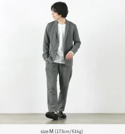RE MADE IN TOKYO JAPAN Trousers^/ High Twist Tro Dress Easy Slacks