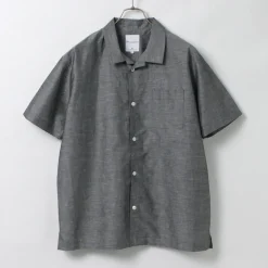 RE MADE IN TOKYO JAPAN Shirts^/ Herdmans Linen Open Collar Shirt