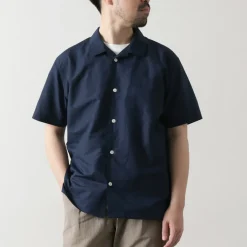 RE MADE IN TOKYO JAPAN Shirts^/ Herdmans Linen Open Collar Shirt