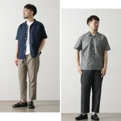RE MADE IN TOKYO JAPAN Shirts^/ Herdmans Linen Open Collar Shirt