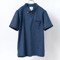 RE MADE IN TOKYO JAPAN T-Shirts^/ Indigo Kanoko Button Down Skipper BD Skipper