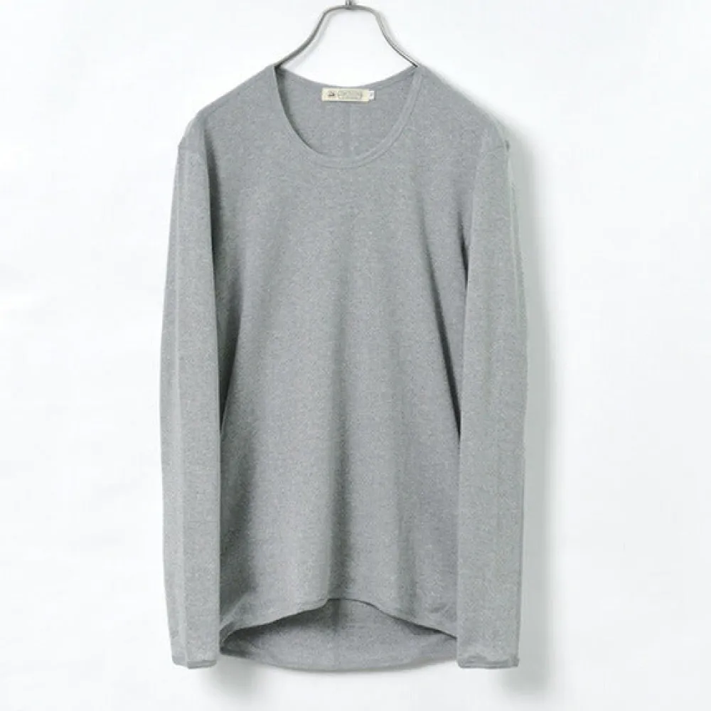 RE MADE IN TOKYO JAPAN T-Shirts^/ Long Sleeve Perfect Innerwear U Neck
