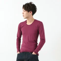RE MADE IN TOKYO JAPAN T-Shirts^/ Long Sleeve Perfect Innerwear U Neck