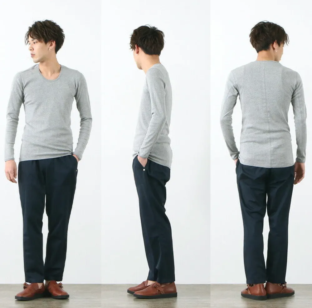 RE MADE IN TOKYO JAPAN T-Shirts^/ Long Sleeve Perfect Innerwear U Neck