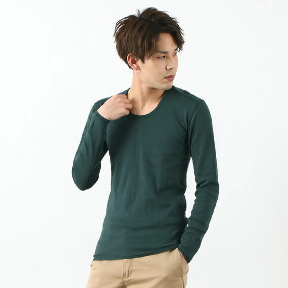 RE MADE IN TOKYO JAPAN T-Shirts^/ Long Sleeve Perfect Innerwear U Neck