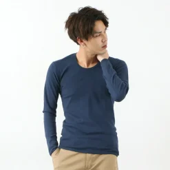 RE MADE IN TOKYO JAPAN T-Shirts^/ Long Sleeve Perfect Innerwear U Neck