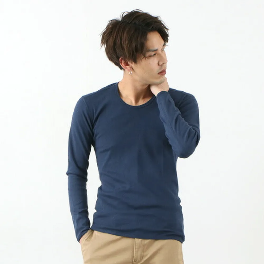RE MADE IN TOKYO JAPAN T-Shirts^/ Long Sleeve Perfect Innerwear U Neck