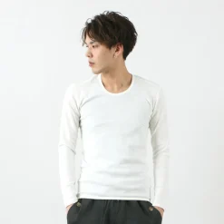 RE MADE IN TOKYO JAPAN T-Shirts^/ Long Sleeve Perfect Innerwear U Neck