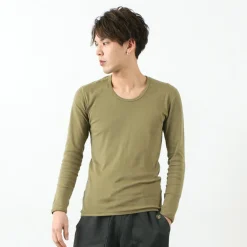 RE MADE IN TOKYO JAPAN T-Shirts^/ Long Sleeve Perfect Innerwear U Neck