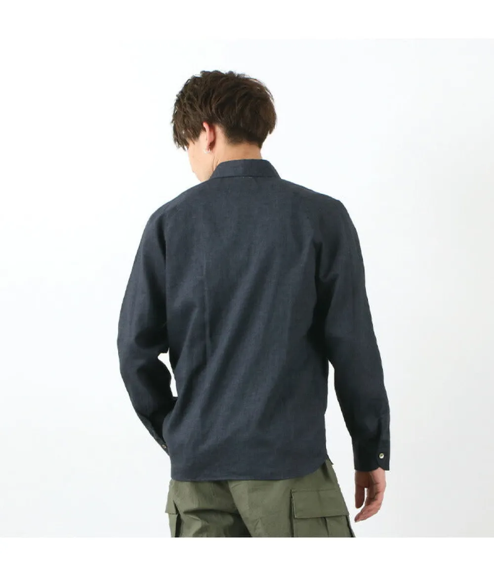 RE MADE IN TOKYO JAPAN Shirts^/ Linen Canvas Split Raglan Shirt