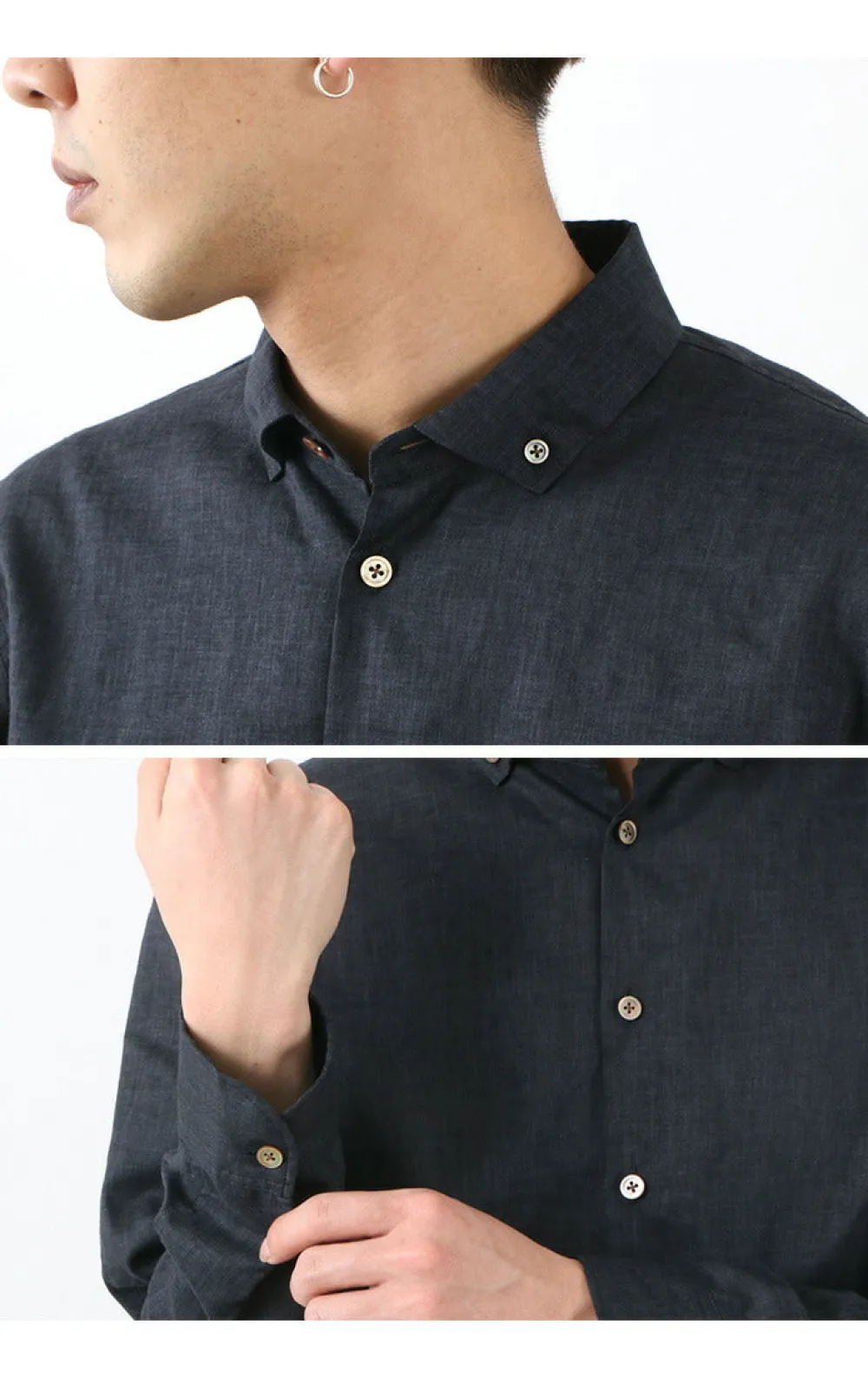 RE MADE IN TOKYO JAPAN Shirts^/ Linen Canvas Split Raglan Shirt