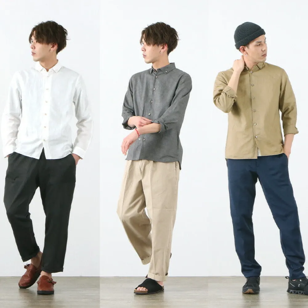 RE MADE IN TOKYO JAPAN Shirts^/ Linen Canvas Split Raglan Shirt
