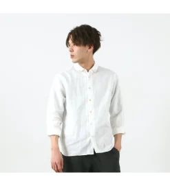 RE MADE IN TOKYO JAPAN Shirts^/ Linen Canvas Split Raglan Shirt