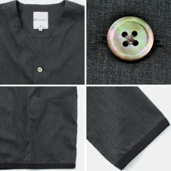 RE MADE IN TOKYO JAPAN Cardigans^/ Linen Coolmax Shirt Cardigan