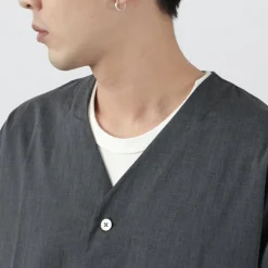 RE MADE IN TOKYO JAPAN Cardigans^/ Linen Coolmax Shirt Cardigan